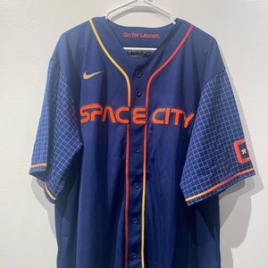NWT Houston Astros City Connect Space City Jersey